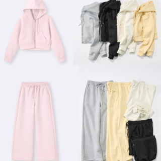 SNSでも話題🔥！ピンクコーデ🎀【GU パフスウェット】