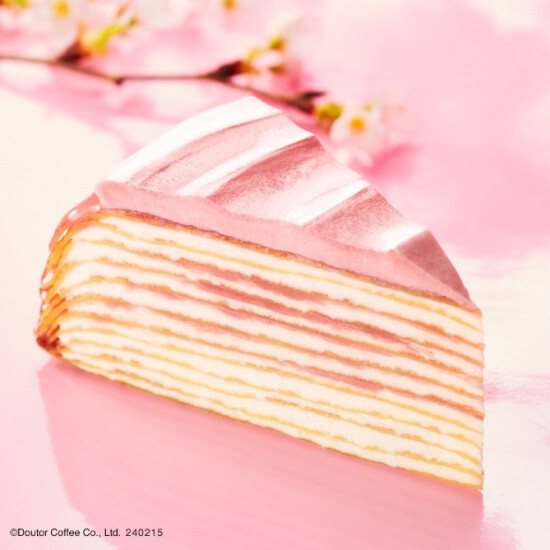 桜🌸香るパリパリチョコミルクレープ