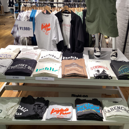 【レディース】新作Tシャツ入荷しました