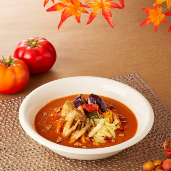 秋限定メニュー「絶品カレー"UDON"アラビアータ」