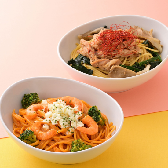 秋の味わいパスタ