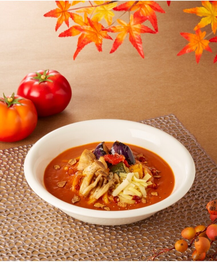 秋限定メニュー「絶品カレー"UDON"アラビアータ」