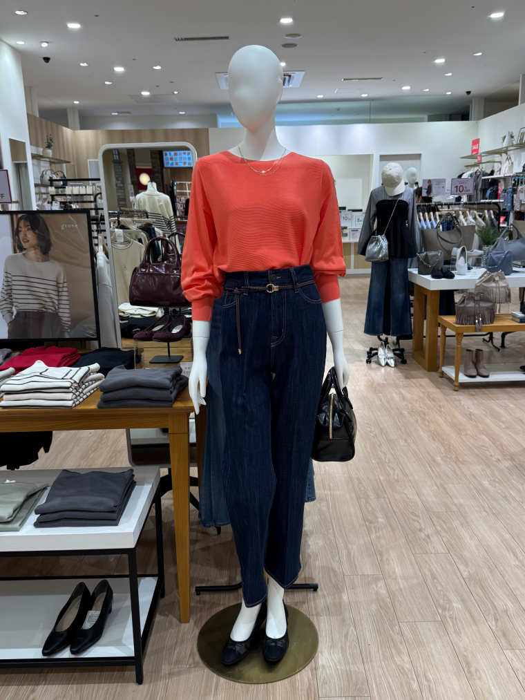 grove定番人気アイテム☆毛玉軽減ニット☆
