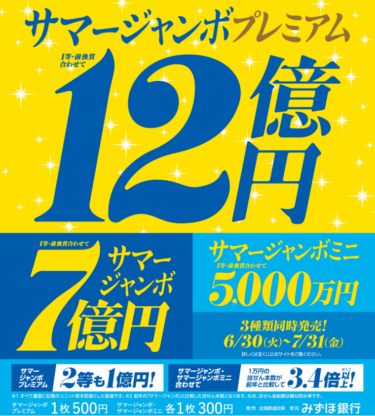 サマージャンボ買い忘れてませんか